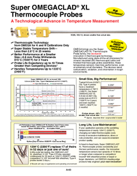 Thumbnail of document Data Sheet - NB3 High Temperature Low Drift Thermocouple Industrial Head Probes